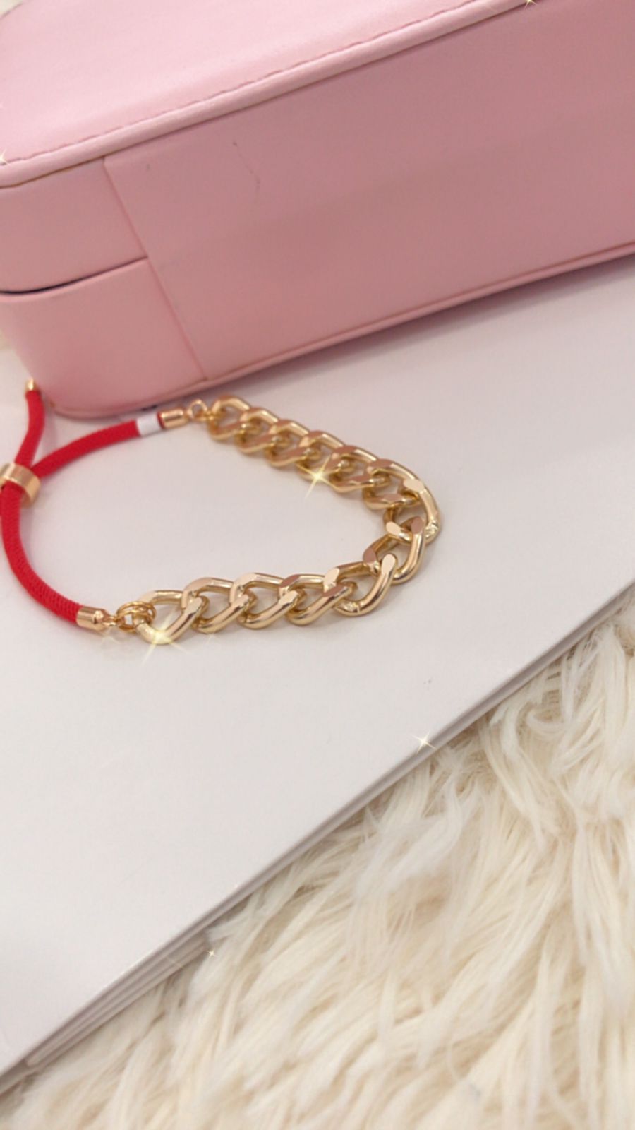 Pulsera con cadena