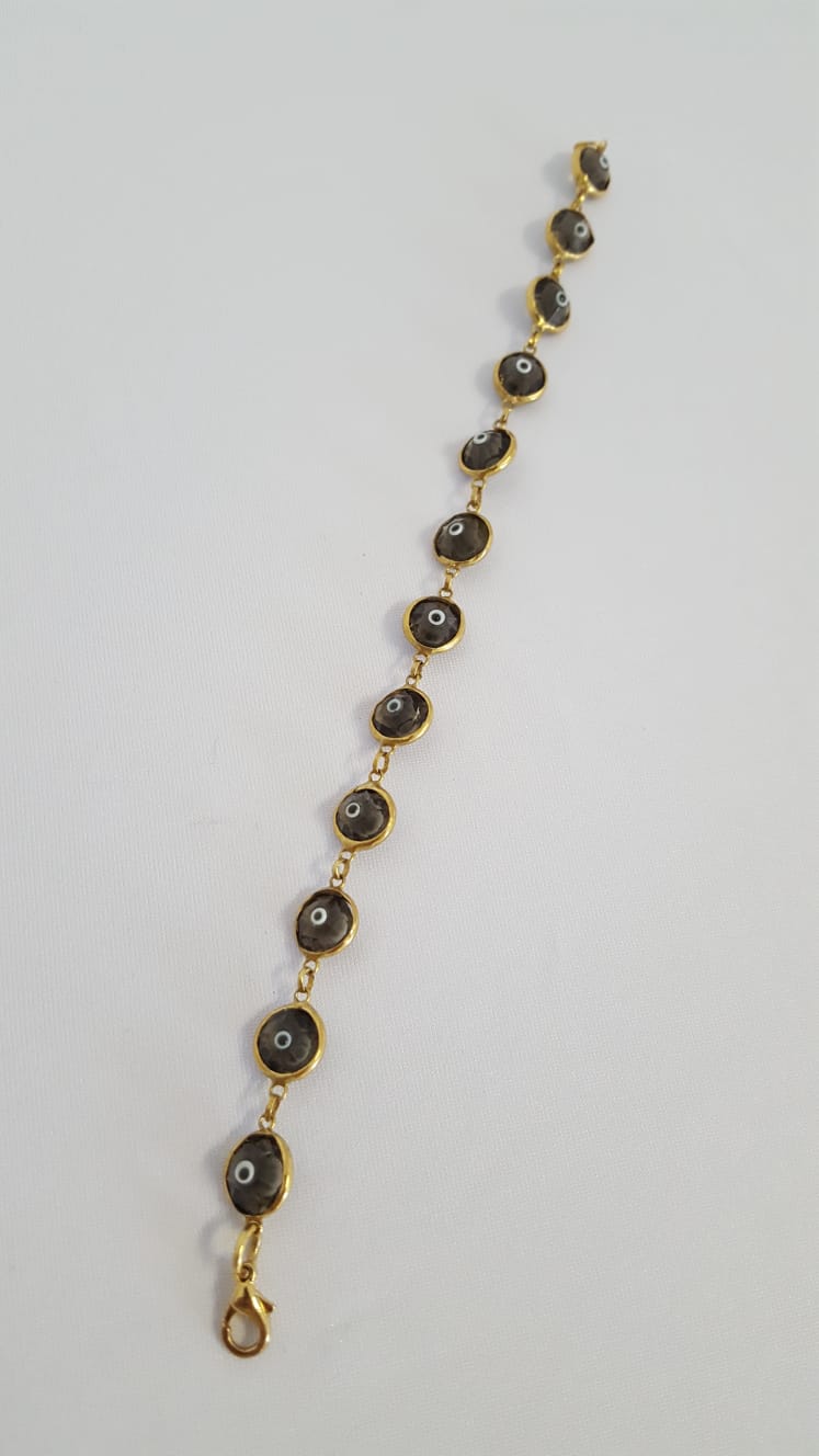Pulsera de enchape de oro
