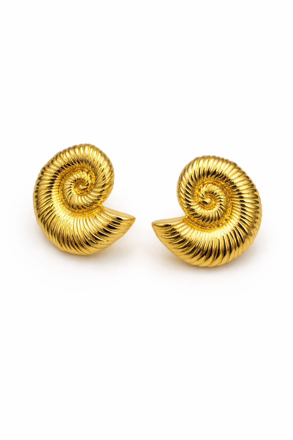 Aretes Goldfilled, caracol