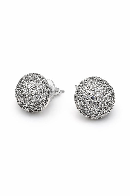 Aretes de acero y circonias