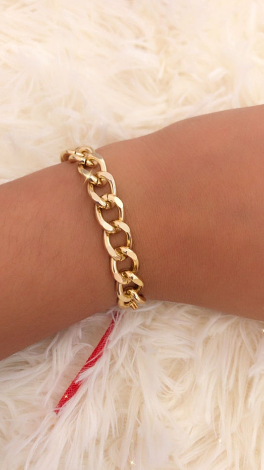 Pulsera con cadena