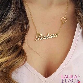 Cadena de plata y baño de oro