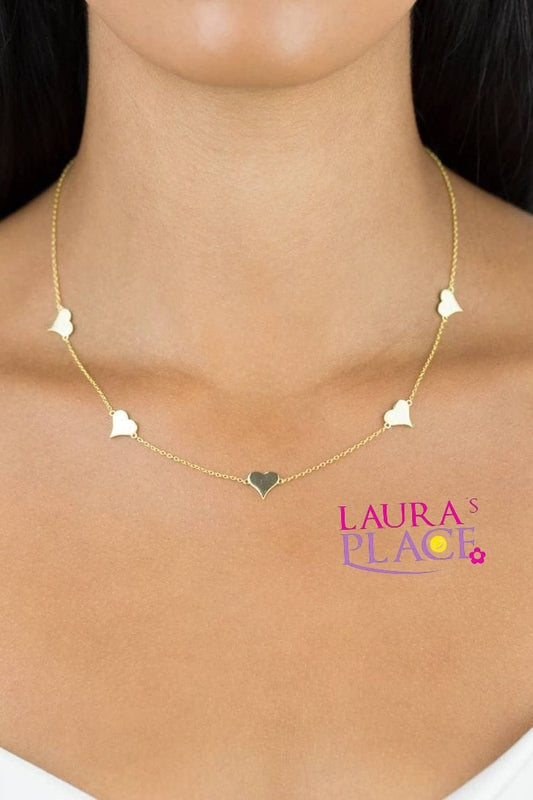 Choker de plata y baño de oro