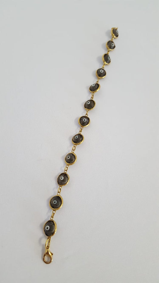 Pulsera de enchape de oro